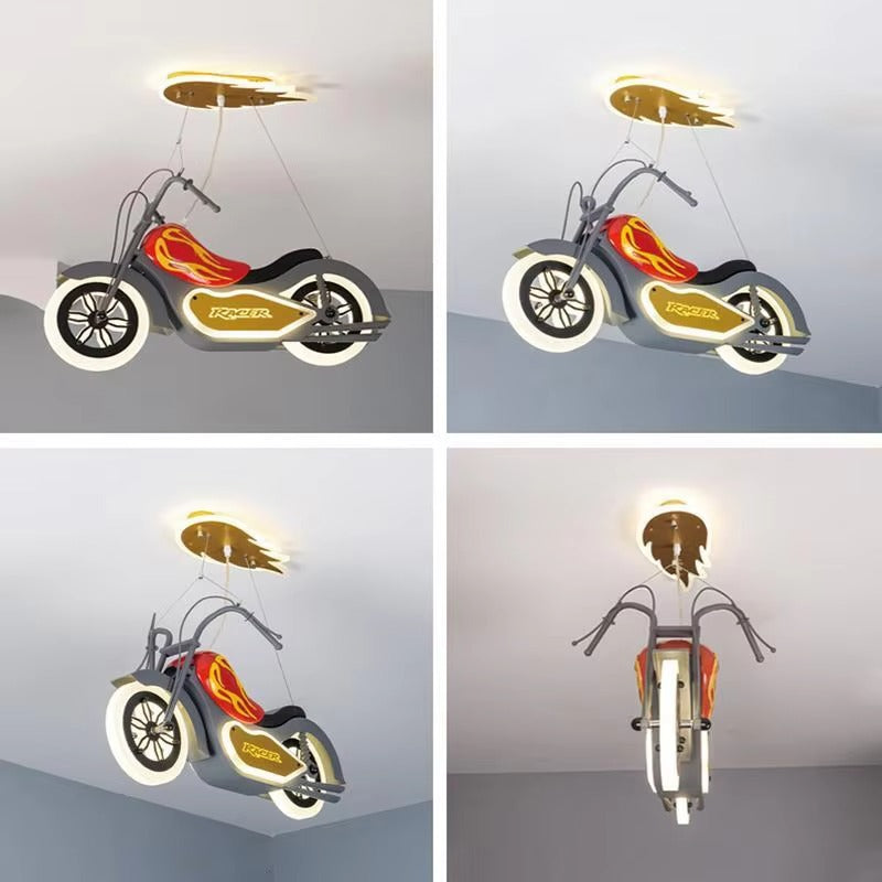 Motorbike Chandelier