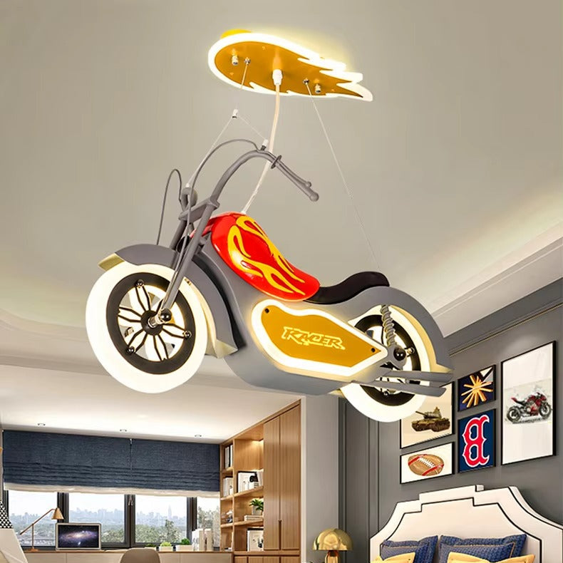 Motorbike Chandelier