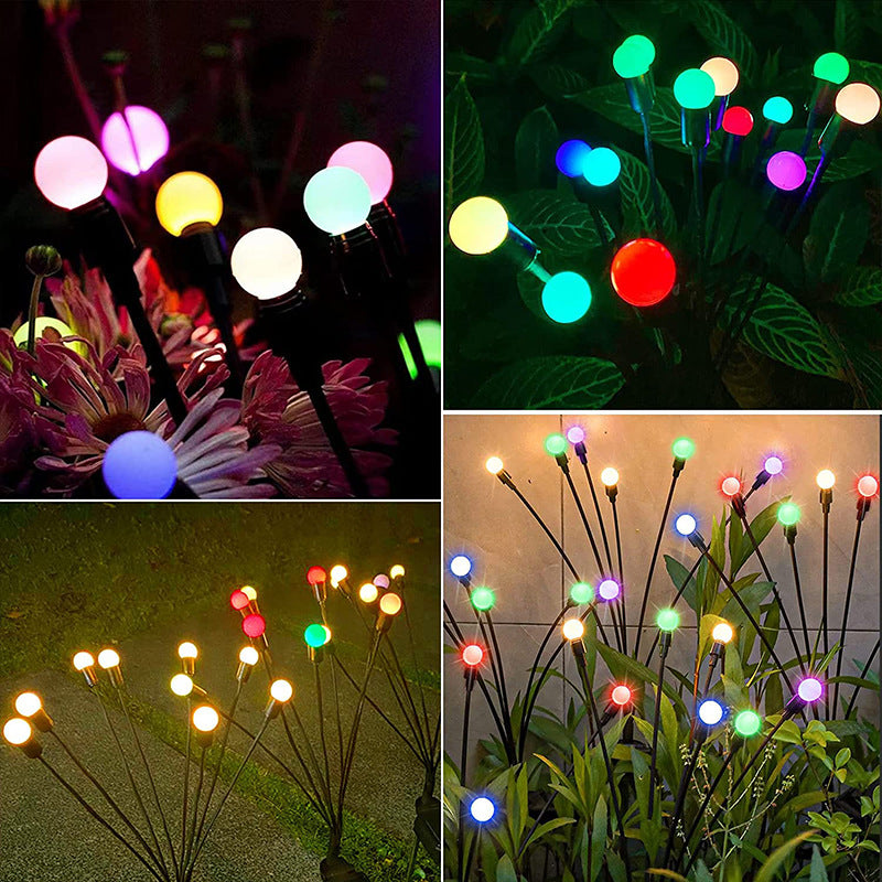 Solar RGB Firefly Lights