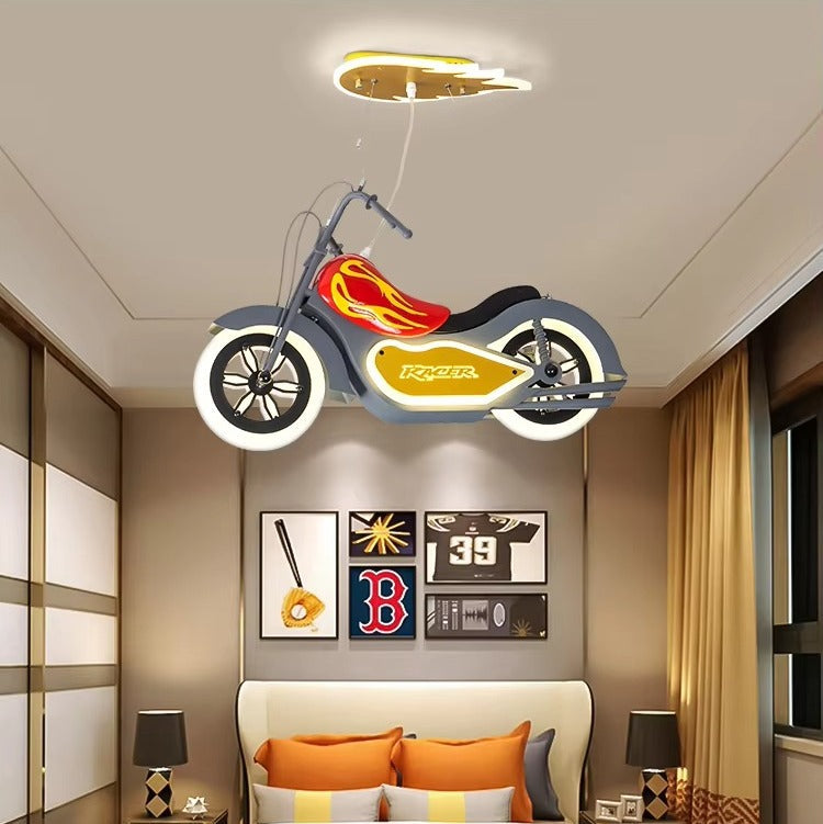 Motorbike Chandelier