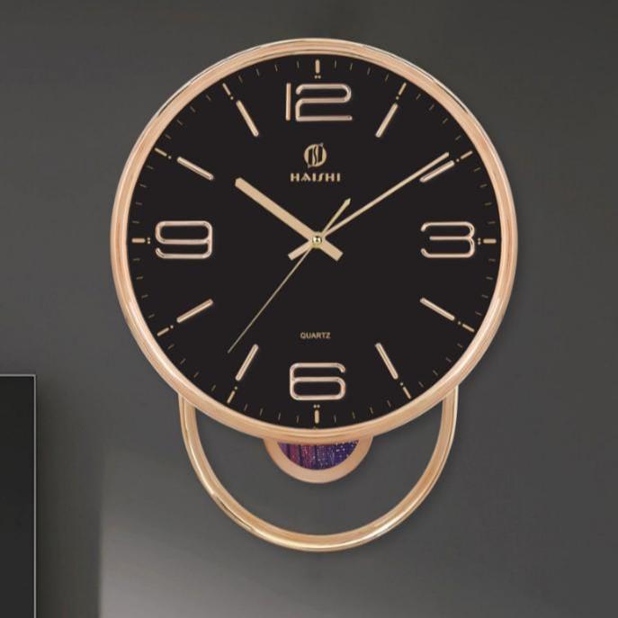 Tempo Wall Clock Black