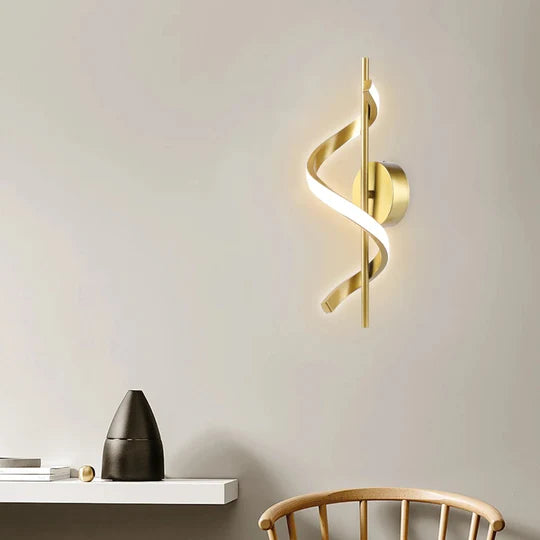 Spiral Wall Sconce