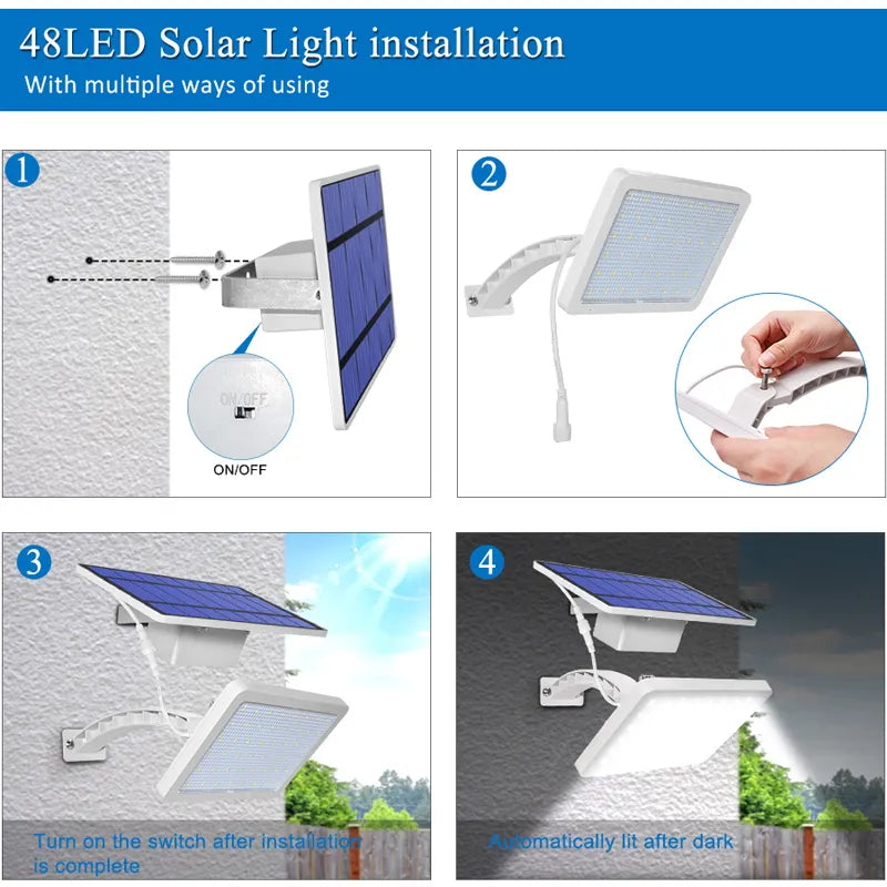 10W Solar Flood Light